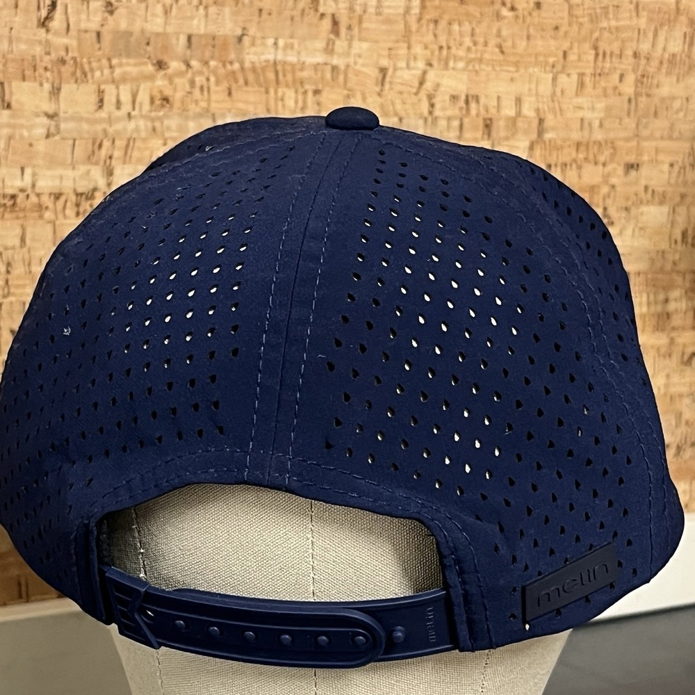 Melin Hydro Coronado Snapback Mesh Back Hat Blue Rope Size Small 3D Logo - Picture 3 of 8